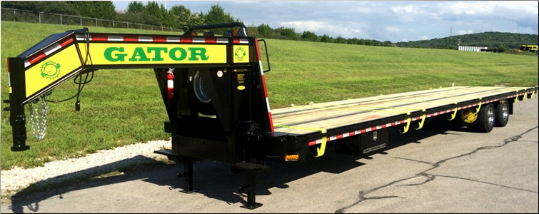 EQUIPMENT TRAILER - TANDEM DUAL GOOSENECK TRAILER FOR SALE  Fentress County, Tennessee